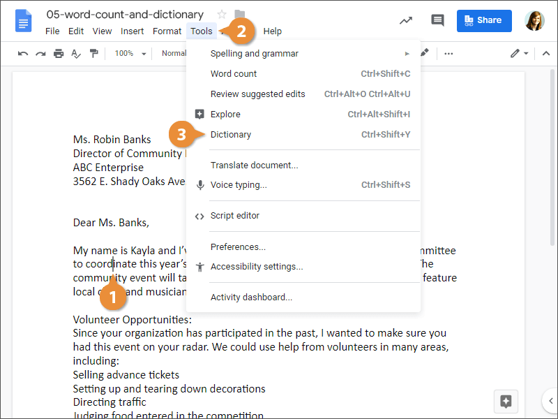 How to Find Word Count on Google Docs 
